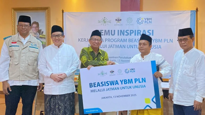 JATMAN dan YBM PLN Berikan Beasiswa Mahasiswa Doktoral dan Magister UNUSIA