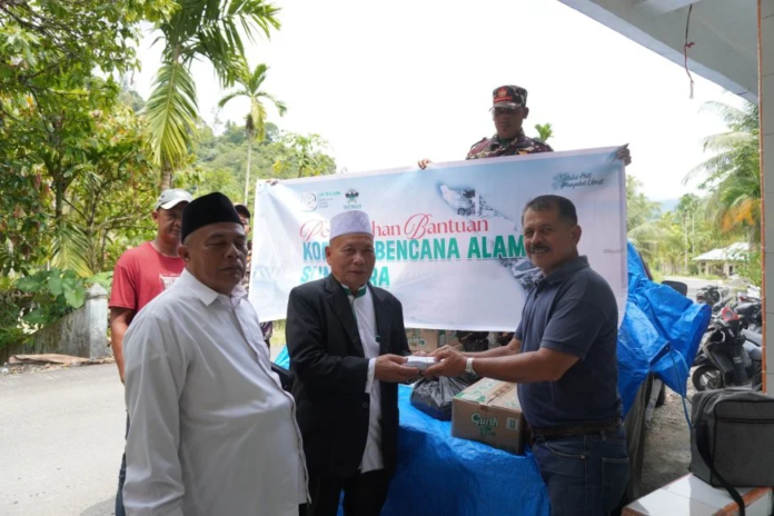 Penyaluran Bantuan Bencana Alam di Sumatra